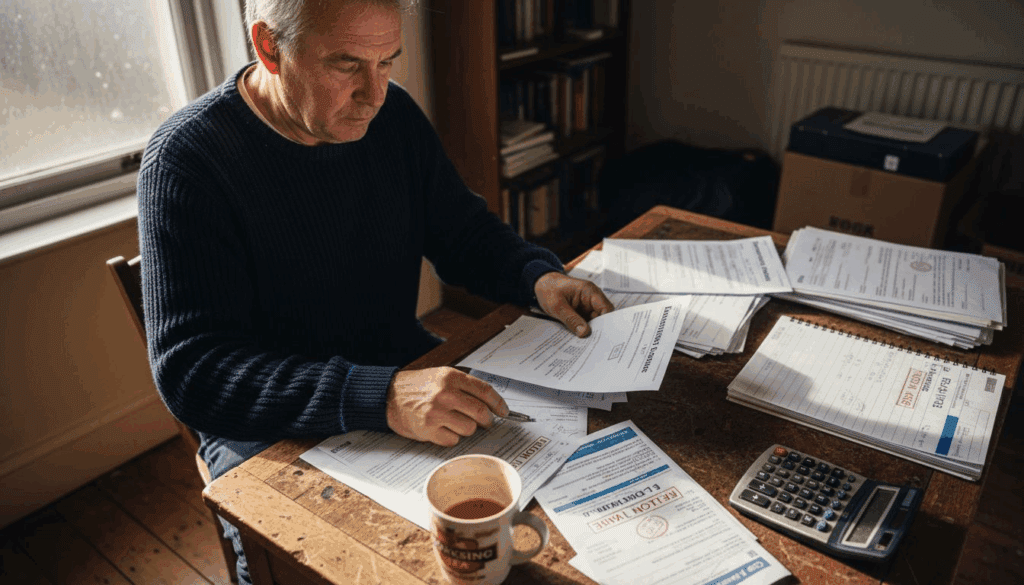 older man with epc certificate